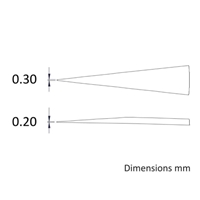 2.2x125mm精密用ピンセット(エポキシコート_選択画像04
