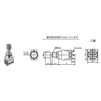 125V/3A 押しボタンスイッチ(2極双投/小型)_選択画像03