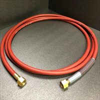 10mアセチレンバーナー用ホース(両端金具付