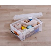 450x295x159mm収納ケース(バックル付/透明)_選択画像04