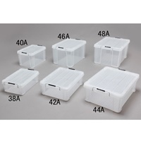 450x295x159収納ケース(バックル付透明10個_選択画像03