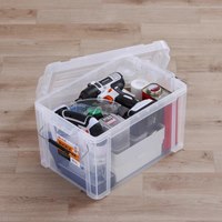 450x295x255収納ケース(バックル付透明3個)_選択画像04