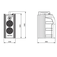 ポータブルアンプセット(現場放送用/300MHz_選択画像02