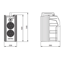 ポータブルアンプセット(現場放送用/300MHz_選択画像02