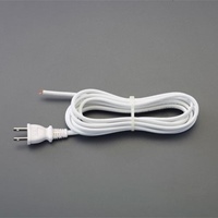 125V/7A/3.0m プラグ付小判形コード