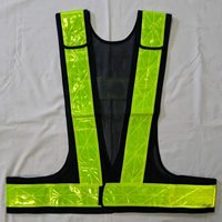 安全ベスト(紺/黄)