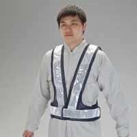 LED安全ベスト(紺/白)_選択画像03