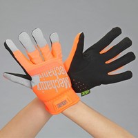 [L]メカニクスグローブ(合成革/蛍光オレン