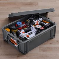 525x380x182収納ケース(バックル付/CGray)_選択画像04