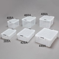 580x385x320収納ケース(バックル付/透明3個_選択画像04