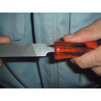 200mm 鉄工やすり(半丸/細目)_選択画像02