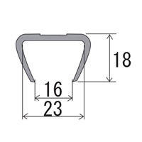16-23mmx1m トラック用ゲートプロテクター_選択画像04