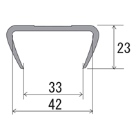 33-42mmx1m トラック用ゲートプロテクター_選択画像04