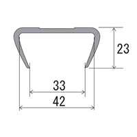 33-42mmx2m トラック用ゲートプロテクター_選択画像04