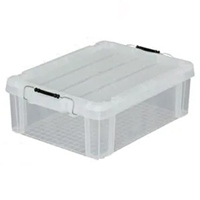 525x380x182収納ケース(バックル付/クリア)