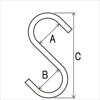 48.6mm 単管パイプフック(S型/被覆/5個)_選択画像03