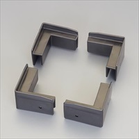 70x70プラダンコーナーset黒(L2+R2/導電