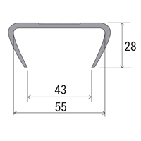 43-55mmx2m トラック用ゲートプロテクター_選択画像04