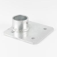 140x140mm/Φ48.6mmパイプ用ベース(端用)_選択画像02