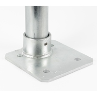 140x140mm/Φ48.6mmパイプ用ベース(端用)_選択画像04