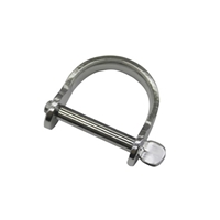 5.0mm ねじ式ワイドシャックル(SUS製)