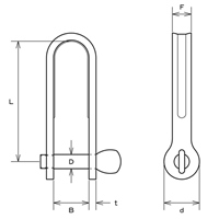 4.0mm ねじ式ロングシャックル(SUS製)_選択画像03