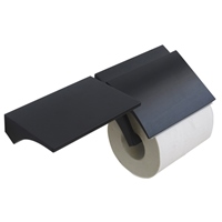 トイレットペーパーホルダー(棚付/マット黒_選択画像04