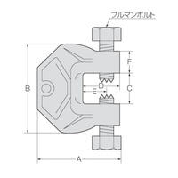 13-26mm/39mm 仮設用C型クランプ(両ボルト)_選択画像02