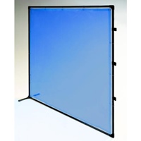 2000x2000mm 溶接作業フェンスセット(青)