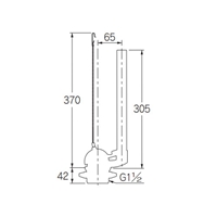 G1･1/2 in ロータンク排水弁セット(密結用)_選択画像03