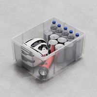 380x520x230/33L収納ケース(透明/蓋無/6個)_選択画像04