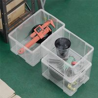 380x520x305/46L収納ケース(透明/蓋無)_選択画像04