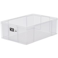 430x650x230/50L収納ケース(透明/蓋無/4個)_選択画像02