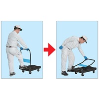 490x780/200kg運搬車(軽量/静音/ブレーキ付_選択画像03