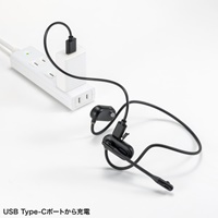 Bluetoothヘッドセット(超軽量/両耳/ヘッド_選択画像04