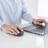 [単3x1]ワイヤレスマウス(BlueLED/左右非対_選択画像03