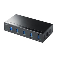 [4ポート] USB 5Gbpsハブ(ロック付)