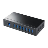 [7ポート] USB 5Gbpsハブ(ロック付)