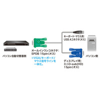 3.0m パソコン自動切替器用ケーブル_選択画像03
