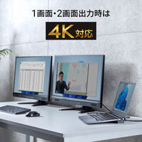 [USB TypeC]ドッキングステーション(3画面_選択画像04