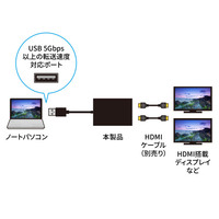 [USB3.1-HDMI]ディスプレイアダプター(4K対_選択画像04