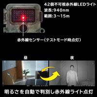 [単3x8本] 赤外線センサーカメラ(屋外型)_選択画像04