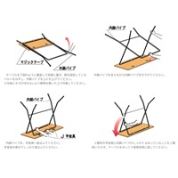 900x430x935折りたたみカウンターテーブル_選択画像04