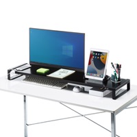 1000x257x89モニタースタンド(USBハブ黒_選択画像04