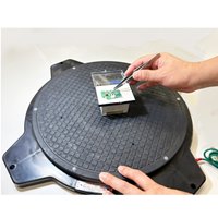 φ363x39/150kg回転作業台(導電/ストッパ付_選択画像04