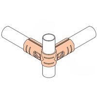 パイプラック用4方向メタルジョイント(4組)_選択画像02