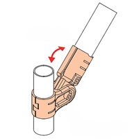Piperack用2方向フリーメタルジョイント2組_選択画像02