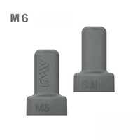 M6シンングルナット保護キャップ(GY/2個)
