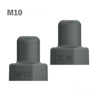 M10シンングルナット保護キャップ(GY/2個