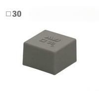 30x30x20角型保護キャップ(EL/グレー/2個)